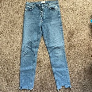 Agolde Nico high rise straight jeans